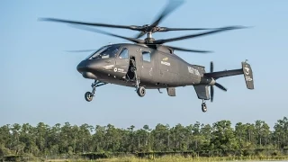 Sikorsky S-97 Raider Attack Helicopter First Flight