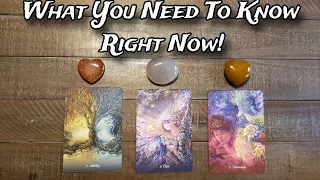 🔮🌟 What You Need To Know Right Now! 🧘‍♀️☯️ Pick A Card Reading 🌟 Messages From Spirit