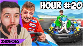 Zerkaa Reacts To "I Survived A 24 Hour Youtuber Race"!