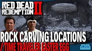 RED DEAD REDEMPTION 2 | ROCK CARVING / TIME TRAVELER EASTER EGG GUIDE