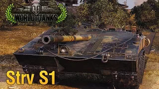 World of Tanks - Strv S1 - 1vs5 - 10 Kills - 7.7K Damage [Replay|HD]