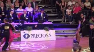 Pavel Zvychaynyy - Marina Sergeeva. Samba. GOC 2012. Grand Slam Latin