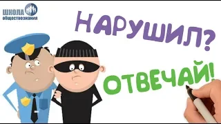 Уголовно-правовые отношения 🎓 Обществознание 9 класс