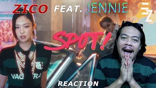 ZICO (지코) - "SPOT! (feat. JENNIE)" MV | REACTION