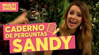 Caderno de Perguntas da Fê | Sandy + Fernanda Souza | Vai, Fernandinha
