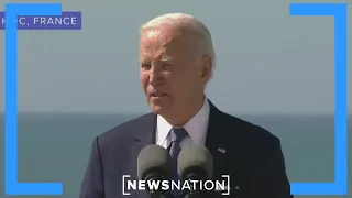 Biden gives Pointe du Hoc speech, drawing comparisons to Ronald Reagan | Vargas Reports