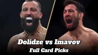 UFC Fight Night: Dolidze vs Imavov | Full Card Breakdown & Predictions