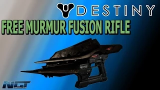 Destiny: THE DARK BELOW - FREE MURMUR Legendary Fusion Rifle▐ Destiny Guide