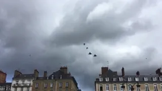 RAFALE AU-DESSUS DE RENNES