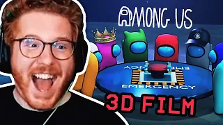 Unge REAGIERT auf AMONG US: 3D Film mit Unge, Knossi, Trymacs, Papaplatte, uvm. | #ungeklickt