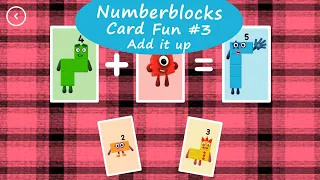 Numberblocks - Card Fun #3 - Adding Numbers up to 10 - Learn to Count, Add and Subtract