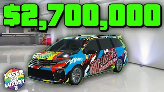 Is This $2.7 Million Car My NEW Best Vehicle in GTA Online? | GTA Online Loser to Luxury S2 EP 77