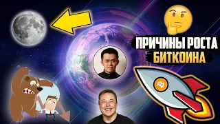 ТОП 3 ПРИЧИНЫ РОСТА БИТКОИНА! ЕГО ОСТАЛОСЬ ОЧЕНЬ МАЛО! ЕСЛИ ТЫ ЕЩЁ НЕ КУПИЛ - ТЫ В ПРОИГРЫШЕ! ЗАКУПИ