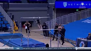 Nia Dennis (UCLA) Bars vs Oregon State 2021