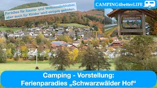 Camping Vorstellung: Ferienparadies Schwarzwälder Hof in Seelbach - Urlaub mit dem Wohnwagen