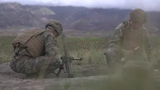 U.S. Marines – Live Fire 60mm Mortar Systems