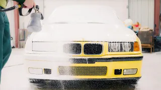 Deep Cleaning A BMW E36 M3 That Had Been Sitting For Years