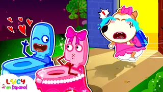 ¡Orinales! ¡No dejes a Lucy! - Entrenamiento para ir al baño - Historias divertidas 🌈 @LucyEnEspanol