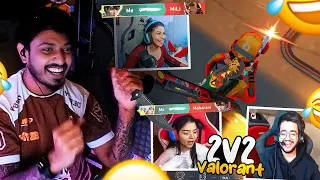 S8UL Boys VS Girls in VALO | Good Night MILI 😈🤣