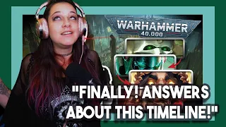 Bartender Reacts *Finally! Answers!* What is the Warhammer 40K? Timeline of 40K Lore by Bricky