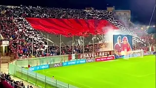 Reggina - Bari 17/12/2022 - Coreografia