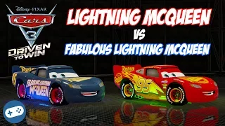 Cars 3 Driven to Win Lightning McQueen VS Fabulous Lightning McQueen Gameplay Part 21