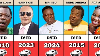 50 Nollywood Actors That Died in Each Year (2010 to 2024) Mr Ibu | John Okafor