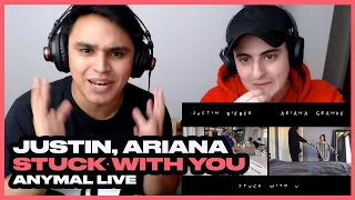 [Reacción] Ariana Grande & Justin Bieber - Stuck with U - ANYMAL LIVE 🔴