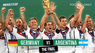 Germany 1-0 Argentina | #NoRulesCup Unofficial Fan Highlights | 2014 World Cup Final