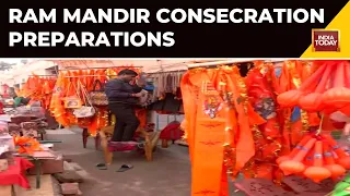 Ayodhya Looks Divine Ahead Of Ram Mandir Inauguration, All Shops Decorated