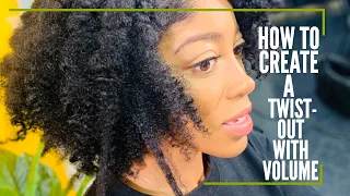 How to Achieve a Twist-Out With Volume with Design Essentials