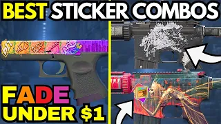 BEST Budget CS2 STICKER COMBOS RIGHT NOW! (CHEAP Under $10 Sticker Crafts)