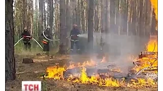 Найвищий рівень пожежної небезпеки спостерігається майже по всій Україні