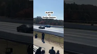 Audi R8 vs Dodge Demon