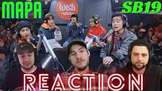 SB19 | REACTION |  performs "MAPA" LIVE on the Wish USA Bus