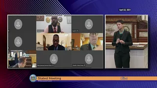 Stated Meeting of Philadelphia City Council 4-22-2021