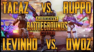 Tacaz Vs. Ruppo Vs. Levinho Vs. Dwoz - PUBG Mobile (Season 13)