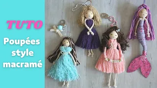 TUTO : poupées style macramé