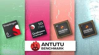 Snapdragon 6 Gen 1 Vs Snapdragon 778G Vs Dimensity 920 Vs Dimensity 8100 | Antutu Benchmark & Spec's