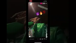 LIL DURK PLAYING CHEIF KEEF IN O BLOCK (opps pull up ) !!!