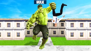 PRANKING My TEACHER As THE HULK! (Bad Guys At School)