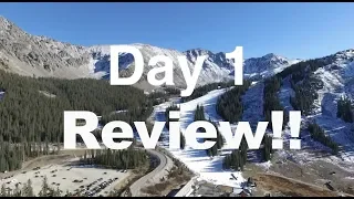 Reviewing My First Snowboard Vlog! - (Day 1, Season 1)