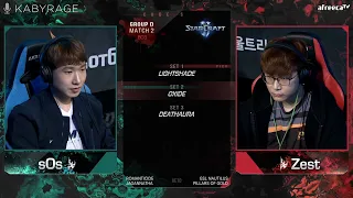 [2021 GSL Season 1] Code S | Группа D | Матч 2: sOs (P) vs. Zest (P)