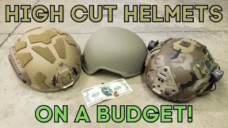 High Cut Ballistic Kevlar Helmet on a Budget - TOO POOR FOR OPS-CORE? WATCH THIS!