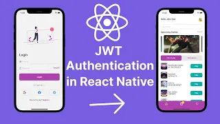 Login Authentication Tutorial in React Native | JWT Authentication | AsyncStorage