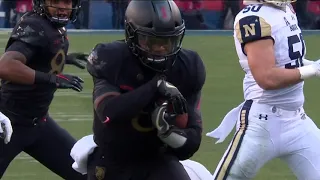 Army Football: Kelvin Hopkins First Touchdown Run vs. Navy 12-8-18