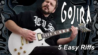 5 Easy Beginner Gojira Guitar Riffs