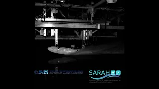 SARAH - Scaled Model Ditching Test with guided pitch - Towing Tank