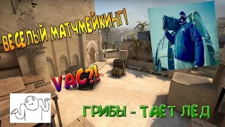 #5 CS:GO - Грибы-тает лед.ВЕСЕЛЫЙ МАТЧМЕЙКИНГ! VAC-моменты!