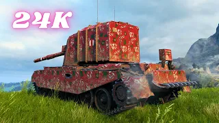 24K Damage with FV4005 Stage II  11K & FV4005 - 13K World of Tanks Replays